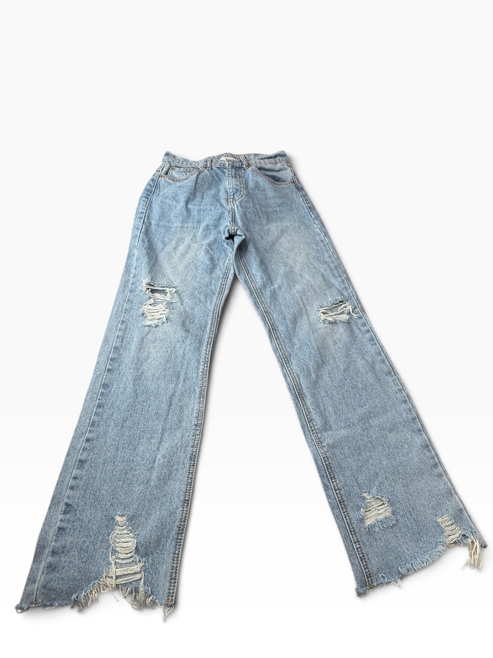BDG Urban Outfitters Cowboy Jean Distressed Jeans Light Wash Size 26